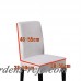 Color sólido elástico Spandex comedor Stretch extraíble Anti-sucio del Hotel asiento silla de oficina funda ali-01056991